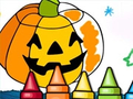 leikur Halloween Coloring Games