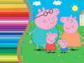 leikur Coloring Book for Peppa Pig