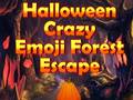 leikur Crazy Emoji Forest Escape 