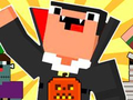 leikur Noob at Halloween Party