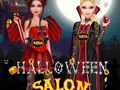 leikur Halloween Salon