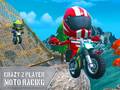 leikur Crazy 2 Player Moto Racing
