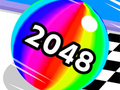leikur Color Ball Run 2048