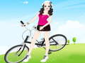 leikur Bicycle Girl Dressup