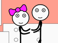 leikur Stickman Jailbreak - Love Story
