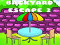leikur Backyard Escape 2
