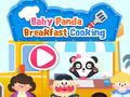 leikur Baby Panda Breakfast Cooking