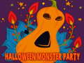 leikur Halloween Monster Party Jigsaw