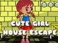 leikur Cute Girl House Escape