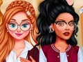 leikur Princesses School Time Fashionistas