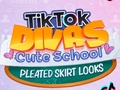 leikur TikTok Divas Cute School Pleated Skirt Looks