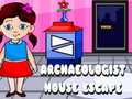 leikur Archaeologist House Escape