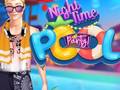 leikur Night Time Pool Party