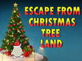 leikur Escape From Christmas Tree Land