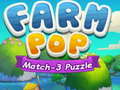 leikur Farm Pop Match-3 Puzzle