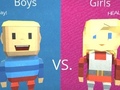 leikur Kogama: Parkour Girls vs Boys