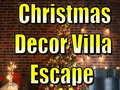 leikur Christmas Decor Villa Escape