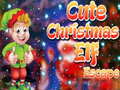 leikur Cute Christmas Elf Escape 