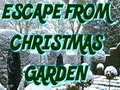 leikur Escape Christmas From Garden