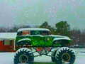 leikur Winter Monster Truck Puzzles