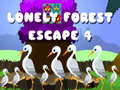 leikur Lonely Forest Escape 4