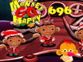 leikur Monkey Go Happy Stage 696