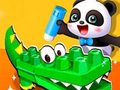 leikur Baby Panda Animal Puzzle