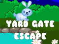 leikur Yard Gate Escape
