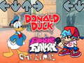 leikur Donald Duck Friday in a Night Funkin Christmas