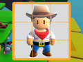 leikur Stumble Boys Sliding Puzzle
