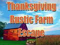 leikur Thanksgiving Rustic Farm Escape