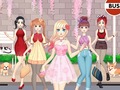 leikur Anime Girls Dress Up Game