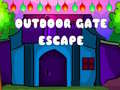 leikur Outdoor Gate Escape