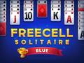 leikur Freecell Solitaire Blue