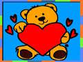 leikur Easy Coloring Valentine