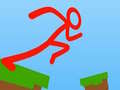 leikur Stickman parkour craft