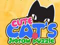 leikur Cute Cats Jigsaw Puzzle