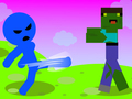 leikur Stickman Zombie Escape