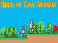 leikur Hippo vs Cow Monster