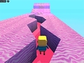 leikur Kogama: Cristals Parkour Pink