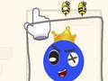 leikur Save Rainbow: Blue monster