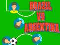 leikur Brazil vs Argentina