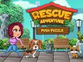 leikur Rescue Adventure Push Puzzle