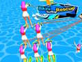 leikur Bikini Surfing Rescue