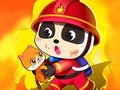 leikur Little Panda Fireman