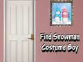 leikur Find Snowman Costume Boy