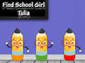 leikur Find School Girl Tulia