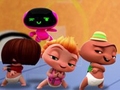 leikur Mini Beat Power Rockers: English Challenge