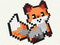 leikur Cross Stitch Knitting