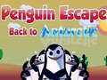 leikur Penguin Escape Back to Antarctic